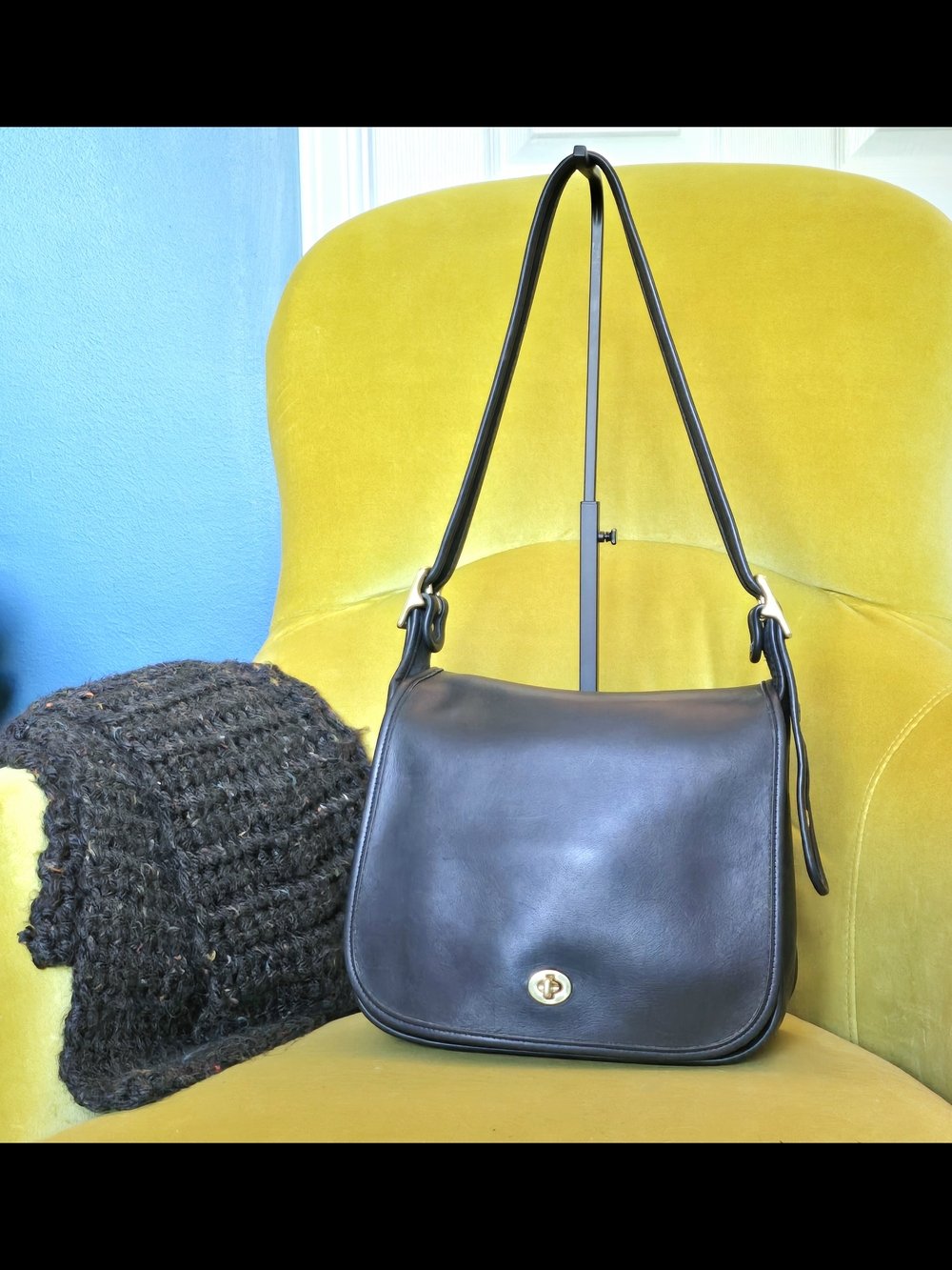Vintage Coach Stewardess Bag (9525)